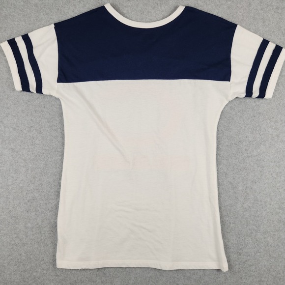 NFL Team Apparel Chicago Bears V-Neck T-Shirt Youth 12/14 Women's Small S - Picture 3 of 7